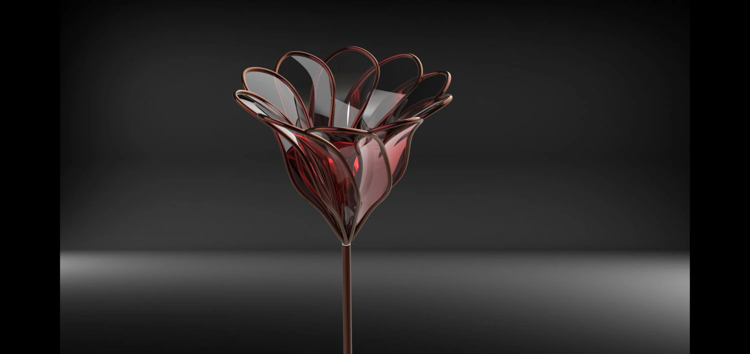 FLOWER 3D Model .c4d .max .obj .3ds .fbx .stl .blend 