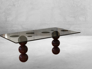 Dinner table 3D Model