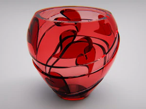 Liefde vaas 3D Model