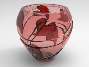Love vase 3D Модель
