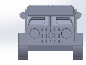 Car basic model Modello 3D