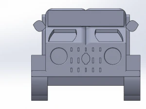 Car basic model 3D Model