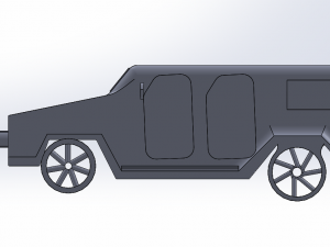 Car basic model Modello 3D