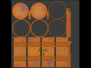 Rusty biological waste barrel Low poly 3D 모델