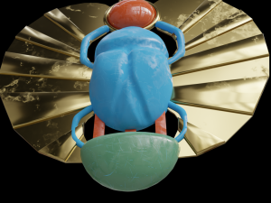 Of an ancient Egyptian amulet 3D Model