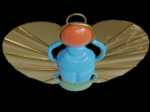 Of an ancient Egyptian amulet 3D Model