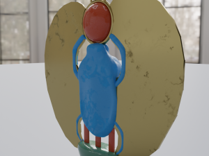 Of an ancient Egyptian amulet 3D Model