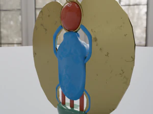 Of an ancient Egyptian amulet 3D Model