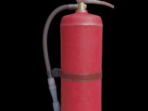 Powder fire extinguisher 3D Model