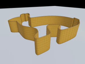 Form for cutting out cookies in the form of a rabbit 3D print model 3D Print Model