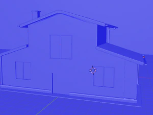 Lowpoly house 3D Model