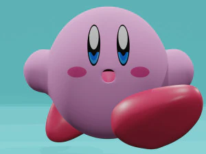 Kirby Modello 3D