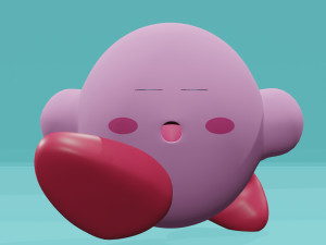 Kirby 3Dモデル