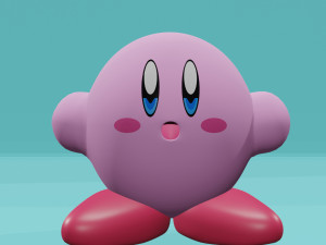 Kirby 3Dモデル