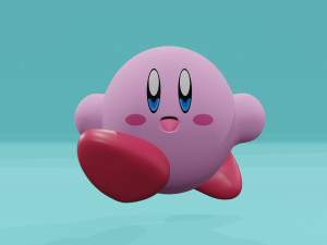 Kirby 3Dモデル