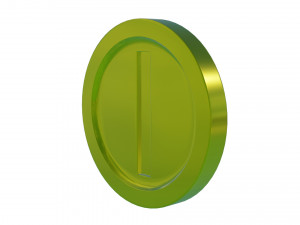 Gold Coin 3D Model