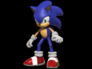 SONIC THE HEDGEHOG 3D Model