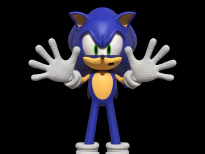 SONIC THE HEDGEHOG 3D Model