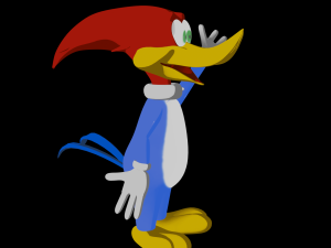 Woody Woodpecker 3D Модель