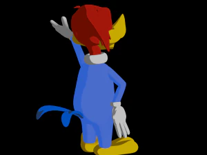 Woody Woodpecker 3D Model