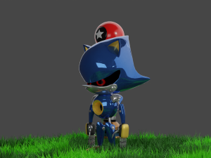 Metal Sonic 3D 모델