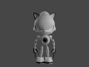 Metal Sonic 3D 모델