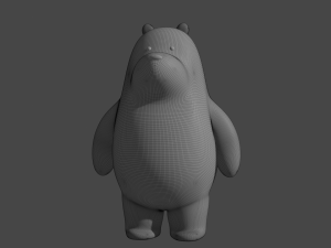 Ice Bear Polar Modelo 3D