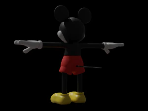 Topolino Modello 3D