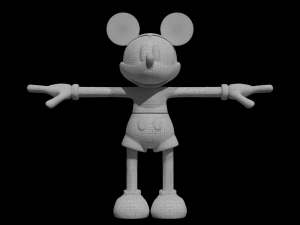 Mickey Mouse Model 3D