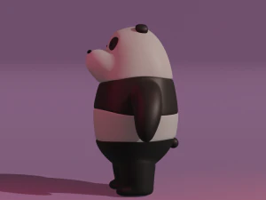 Panda Modello 3D