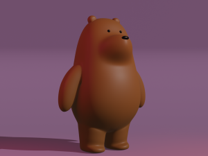 Grizz 3D Model