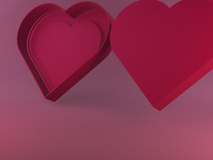 Heart Box 3D Print Model