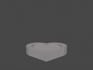 Heart Box 3D Print Model