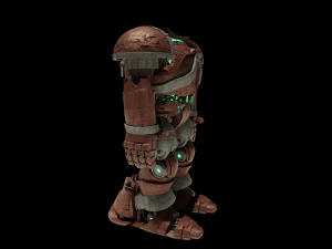 Death Egg Robot 3D Model