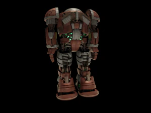 Death Egg Robot 3D Model