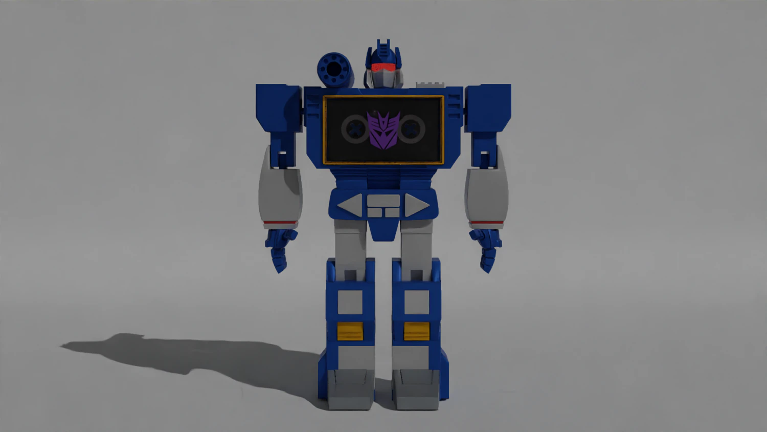 Soundwave 3D Model .c4d .max .obj .3ds .fbx .stl .blend 