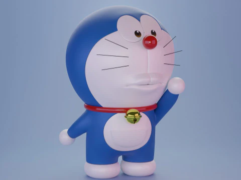 Doraemon 3D Model