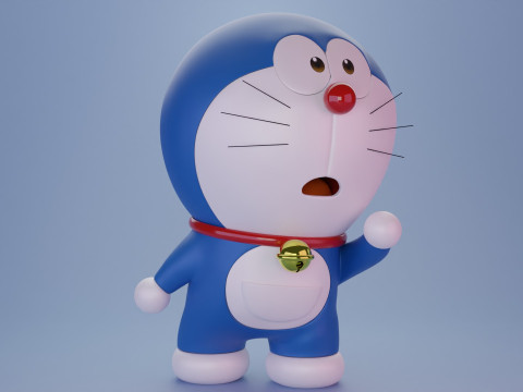 Doraemon 3D Model