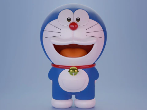 Doraemon 3D Model