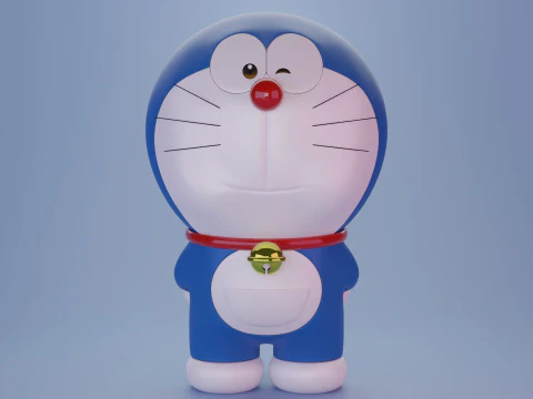 Doraemon 3D Model