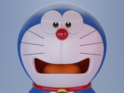 Doraemon 3D Model