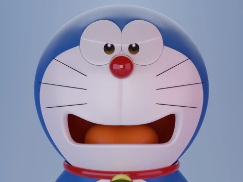 Doraemon 3D Model