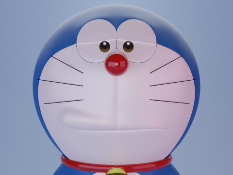 Doraemon 3D Model