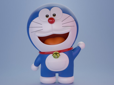 Doraemon 3D Model