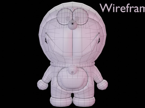 Doraemon 3D Model