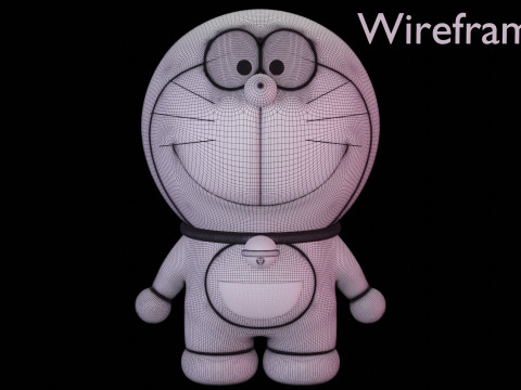 Doraemon 3D Model