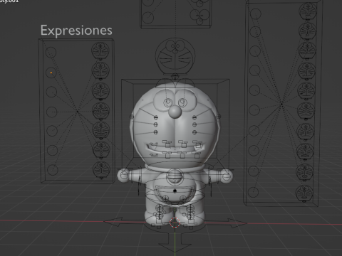 Doraemon 3D Model