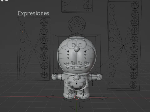 Doraemon 3D Model