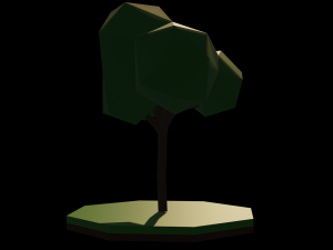 Tree Lowpoly 3D Model