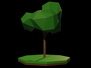 Tree Lowpoly 3D Model